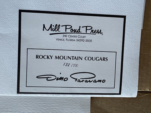 Dino Paravano Rocky Mountain Cougars 151/750 - Picture 9 of 9