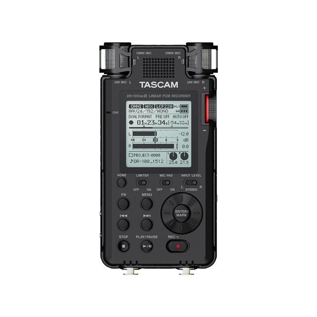 Tascam DR-100mkIII 192kHz/24-Bit Stereo Portable Audio