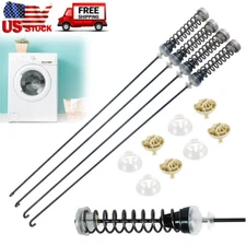 4pcs Washer Suspension Rods Kit for Maytag MVWC465HW0 MVWC465HW1 MVWC465HW2