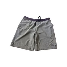 Reebok Speedwick Speed Men's Training Shorts, Sage/green Size L .