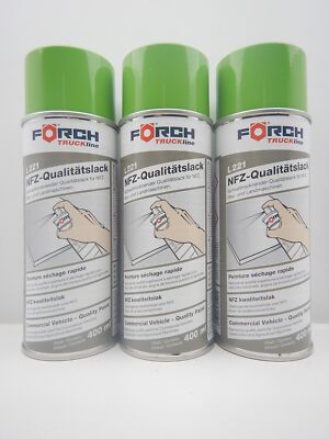 3x DEUTZ GRÜN TRAKTOR LACK LACKSPRAY SPRAY SPRAYDOSE 400ML 