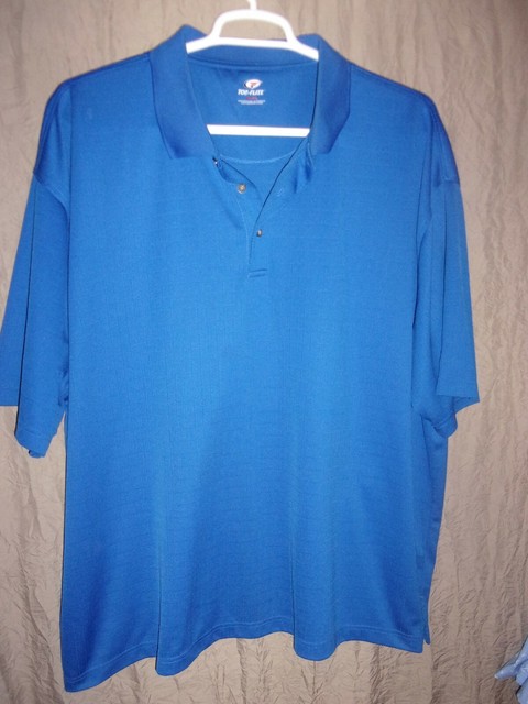 Men's Top Flite Polo Shirt Size 4XL | eBay
