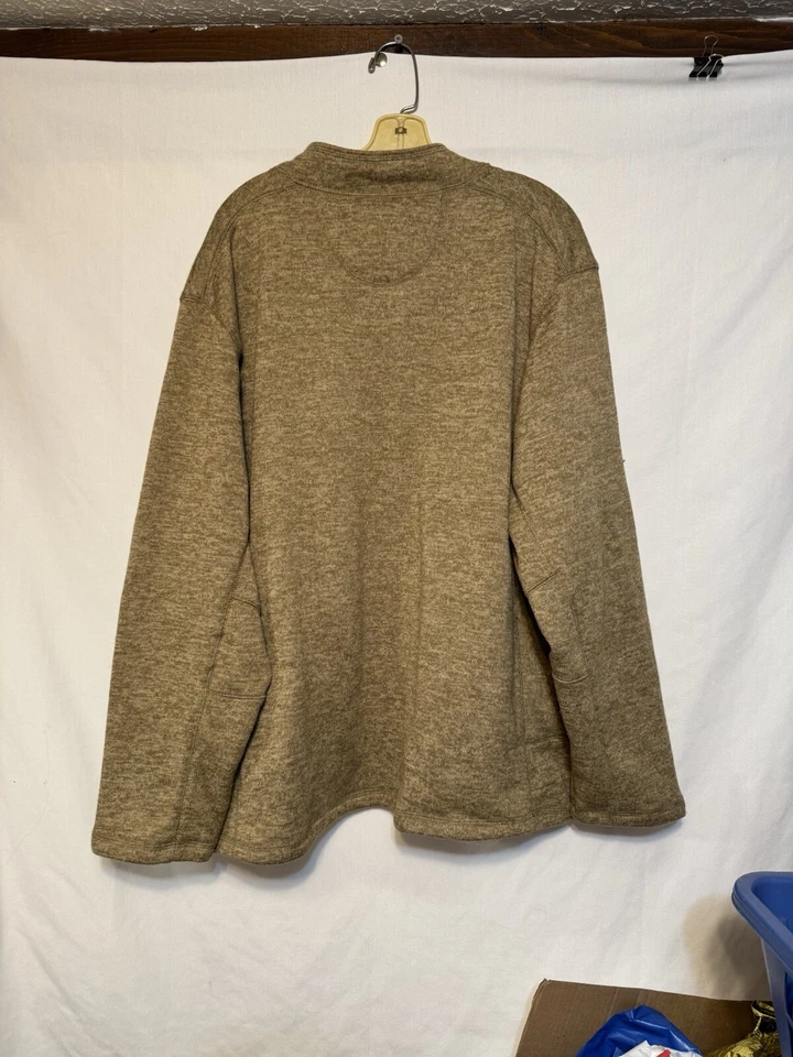 Mens Outdoor Life 1/4 Button Down L/S Size 2XL - Image 2 of 4