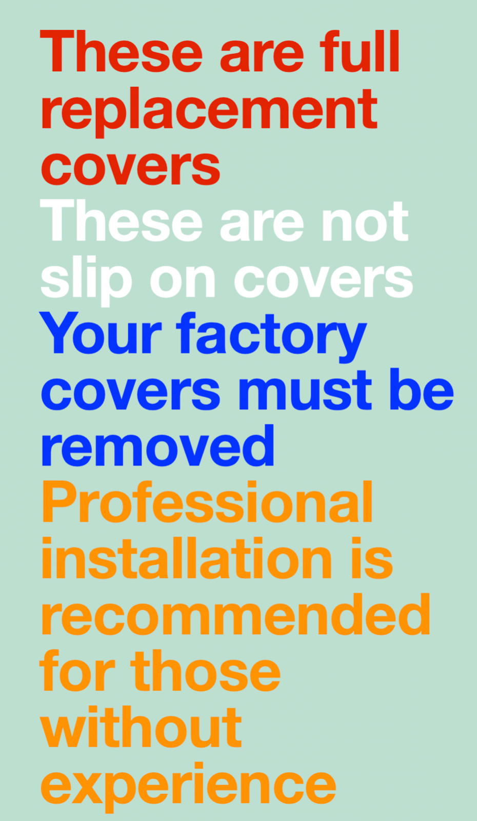 Black Leather Seat Covers Platinum-Style 2021-25 Ford F150 XLT or STX SuperCrew