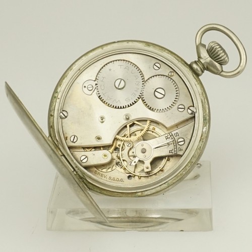 Rare! TAVANNES Antique Pocket Watch Mechanical Collectible time piece jewellery