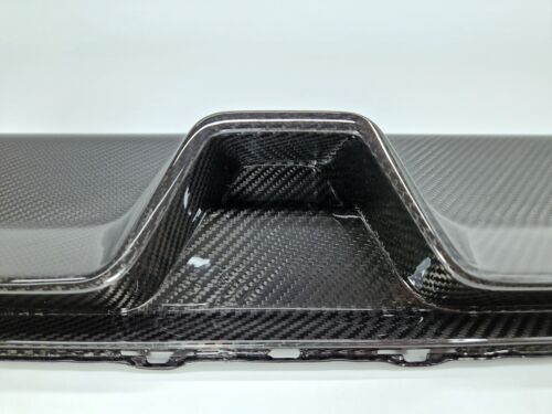 REAR BUMPER CENTER DIFFUSER CARBON FIBER CS STYLE BMW M5 F90 - Picture 4 of 13