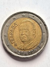 2&euro; Espana 2000, selten, Material&uuml;berschuss, ss, Umlaufm&uuml;nze, Privatverkauf