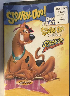 カラテット DVD 2バリエーション Scooby - Double Feature (Alien Invaders/Goes Hollywood) NEW DVD