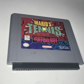 Mario's Tennis Game Cartridge for Virtual Boy + Free Ship