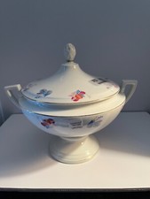 Rare Czechoslovakian Schlagenwold Art-Deco Style Soup Tureen