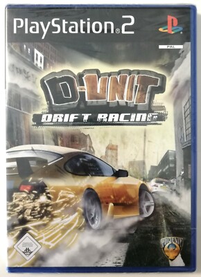 D-UNIT Drift - PS2 - Play Station 2 - New Sealed