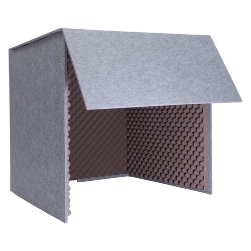 Desktop Soundproof Cover Noise Isolation Booth Vocal Sound Absorbing Shield - Picture 8 of 22