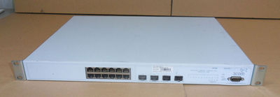 3Com Switch 3812 12-Ports 10/100/1000 Base-T + 4 X SFP  P/N 1740-110-000-3.01