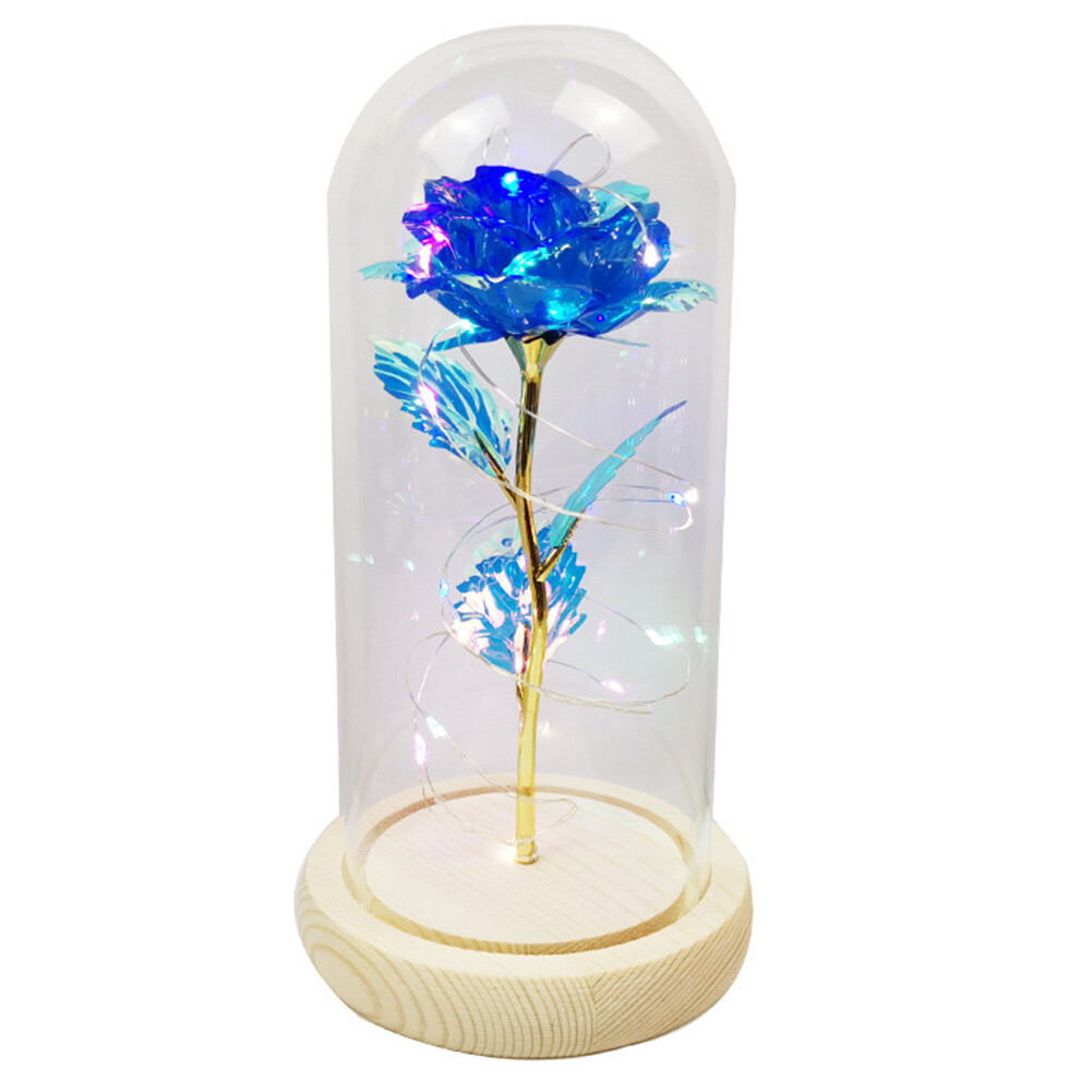 Artificial Rose Flowers Light LED Warm Light Mothers Day Gifts for Mom