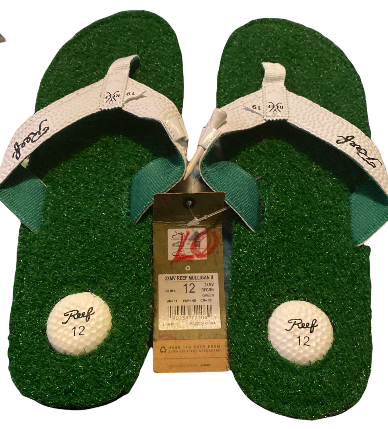 reef mulligan ii size 12