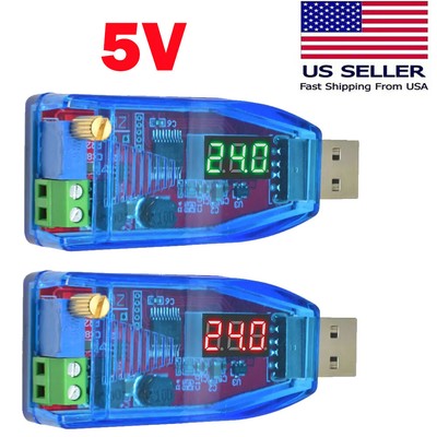 1PC DC-DC 5V to 1-24V USB Step Up Down Power Supply Module Buck Boost Converter