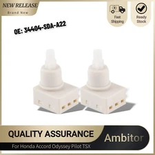 2Pcs Dome Map Light Switch For Honda CR-V Element Odyssey Pilot 34404-SDA-A21