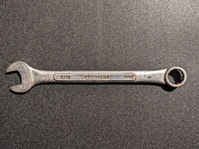 7/16 inch Wrench - Progress - Made in Japan