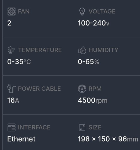 New Goldshell AL BOX II miner ALPH hashrate 720GH 360W Blake3 Alephium IN STOCK - Picture 2 of 3