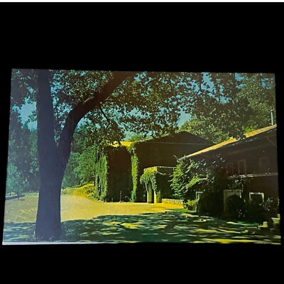 Louis M Martini Winery ~ St Helena Vineyards Napa County Cali Unposted Postcard