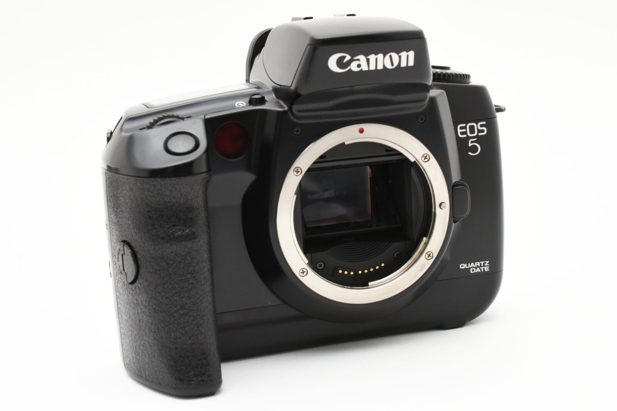 Canon EOS5 ボディー Near Mint] Canon EOS 5 QD 35mm SLR Film Camera Body w/Strap