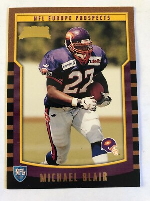 2000 Bowman NFL Europe Prospects Michael Blair #163 Rookie RC