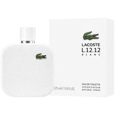 Lacoste L.12.12 Blanc by Lacoste cologne for men EDT 5.9 fl oz New in Box