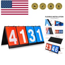 Scoreboard Score Keeper Score Flipper for Basketball Tennis Sports Download I...