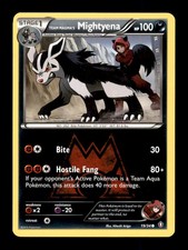 TEAM MAGMA'S MIGHTYENA 19/34 C DOUBLE CRISIS POKEMON LP on eBay