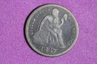 ESTATE FIND 1887 S Seated Liberty Dime #K59865