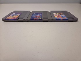 Mega Man 1, 3-6 NES 5 Game Lot w/cases + Bonus Case Tested, Authentic Read Desc.