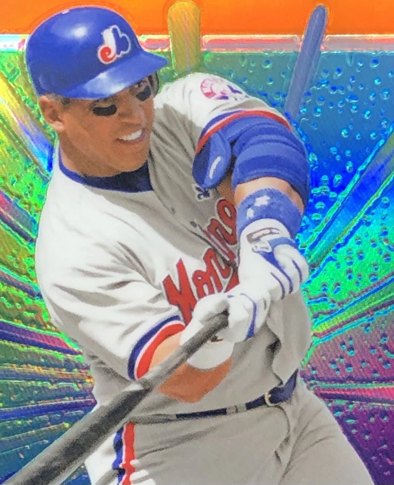 2017 Topps Finest Andres Galarraga ON CARD AUTO /25 ORANGE REFRACTOR SSP #BRA-AG - Image 3 of 4