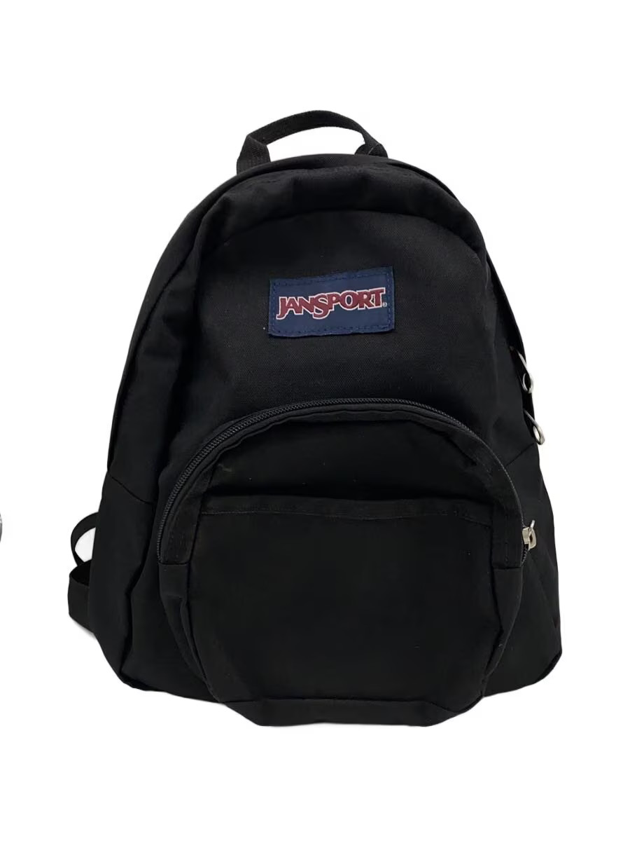 JANSPORT Backpack, Polyester, Black, Solid Color - image 1