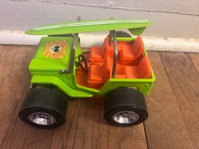 Vintage Jeep Buddy L  BEACH BUGGY  RARE surf board
