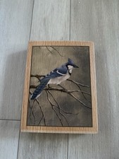 Products Sugarloaf Rubber Stamp, Blue Jay, Large Stamp Used Once, 2003