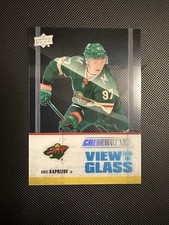 2021-22 Upper Deck Credentials - View from the Glass Kirill Kaprizov #VG-9
