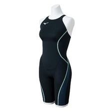  Mizuno Swim Competitive Swimsuit GX/SONIC STREAM Half Suit Lace Open Back 