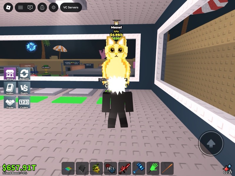Roblox Meow In-Game Virtual Collectible Game Item/Asset OG 4.9B/s ID 650