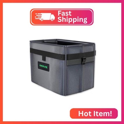 Drive Auto Car Trash Can - Leakproof, Hanging Garbage Bin with 20 Trash Bags and