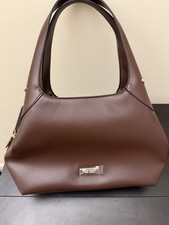 brown nine west purse