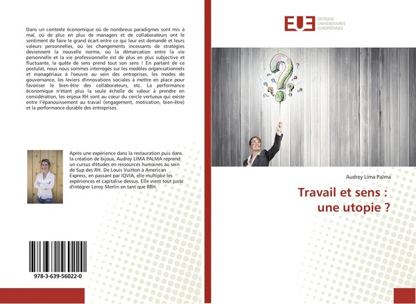 Audrey Lima Palma | Travail Et Sens : Une Utopie ? | Taschenbuch | FranzöSisch-image