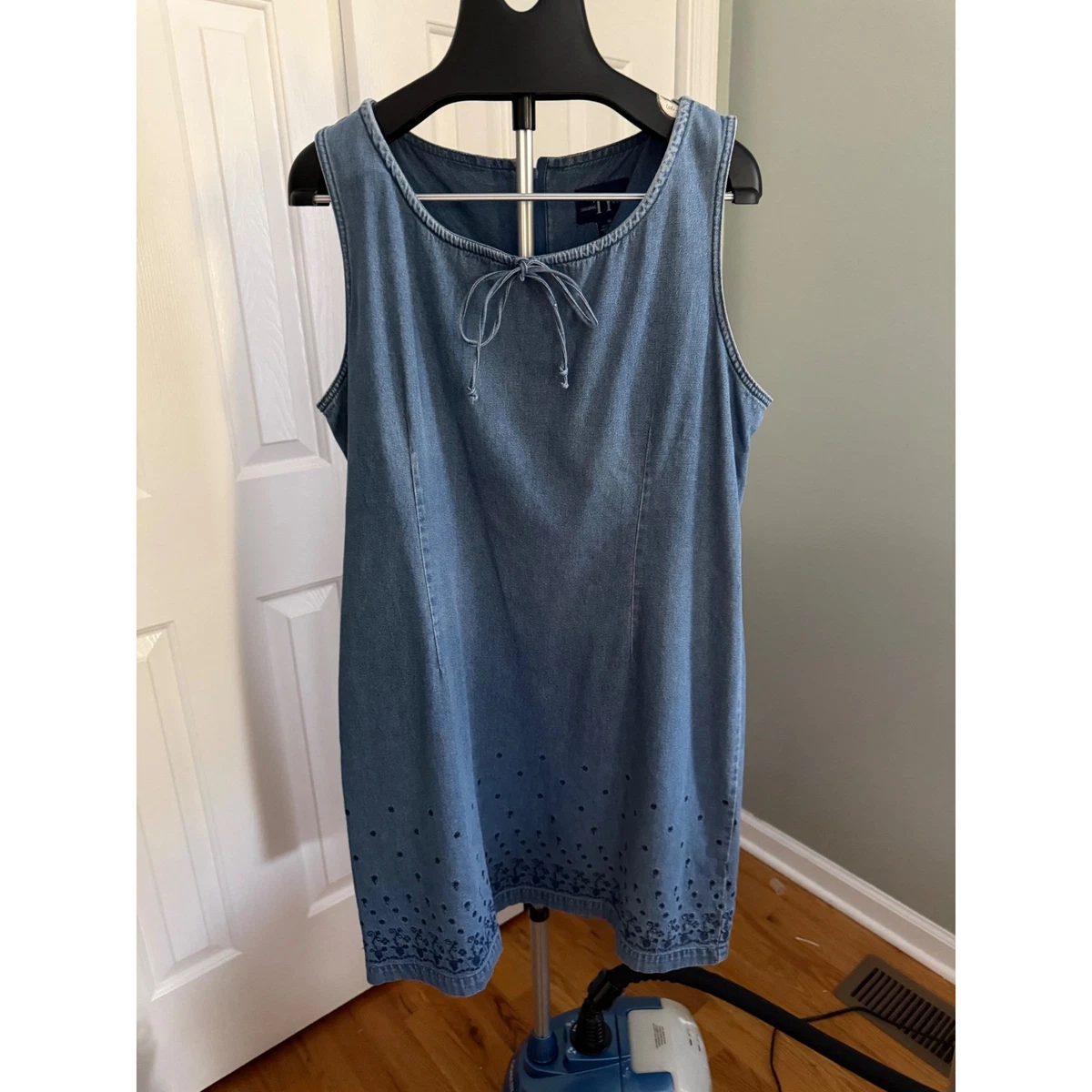 ebay ladies denim dresses ANGIE WOMENS DENIM DRESS SIZE M NWOT
