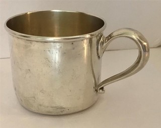 Vintage Webster Sterling Silver Baby Cup 2 1/4" Tall 46.44 Grams