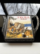 Rare Find Troll Norge Tile Teapot-shaped Wall...