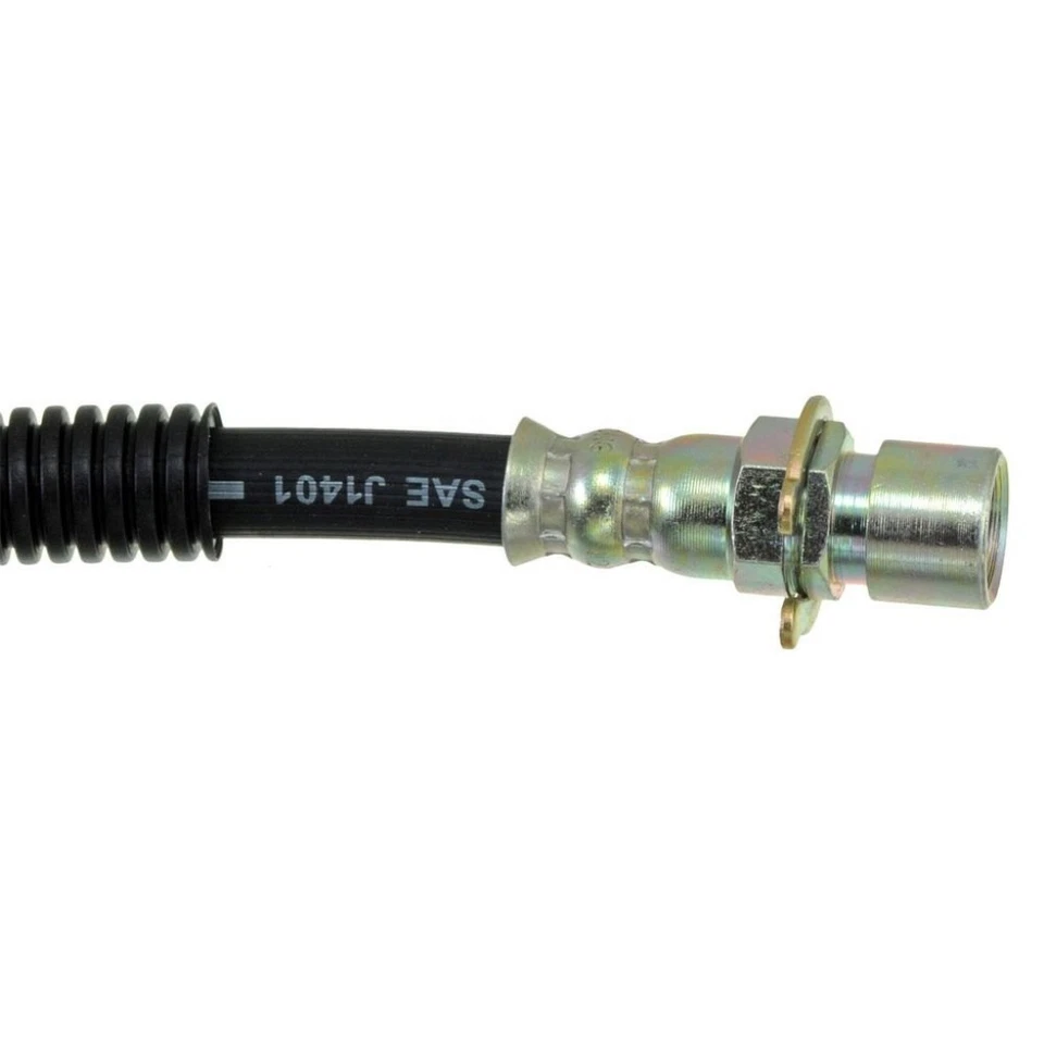 Manguera hidráulica de freno para Saturn SC1/SC2 1993-2002 extremo de acero tratado negro 1 y 2 Foto 2 de 4