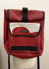 FREITAG F151 Victor Rucksack Rot Weiß LKW Pl...