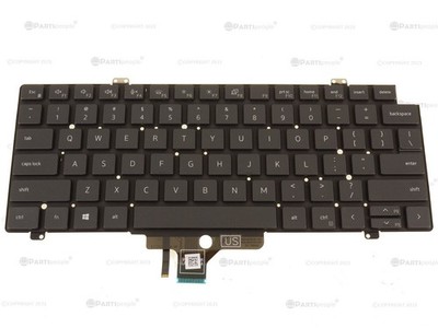 Dell OEM Latitude 5420 7420 7520 Laptop Keyboard Backlit CW3R5