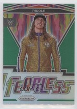 2022 Panini Prizm WWE Fearless Green Prizm Matt Riddle Riddle #4 0hc0