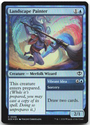Landscape Painter 56 Common Secrets of Strixhaven Magic: The Gathering Foil NM