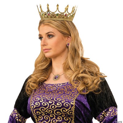 ADULT GOLD ROYAL QUEEN CROWN